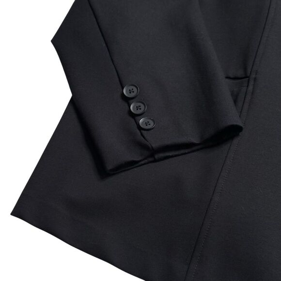 Torrid Chelsea Luxe Ponte Blazer Deep Black Sz 4 (4X/26) - Picture 8 of 16